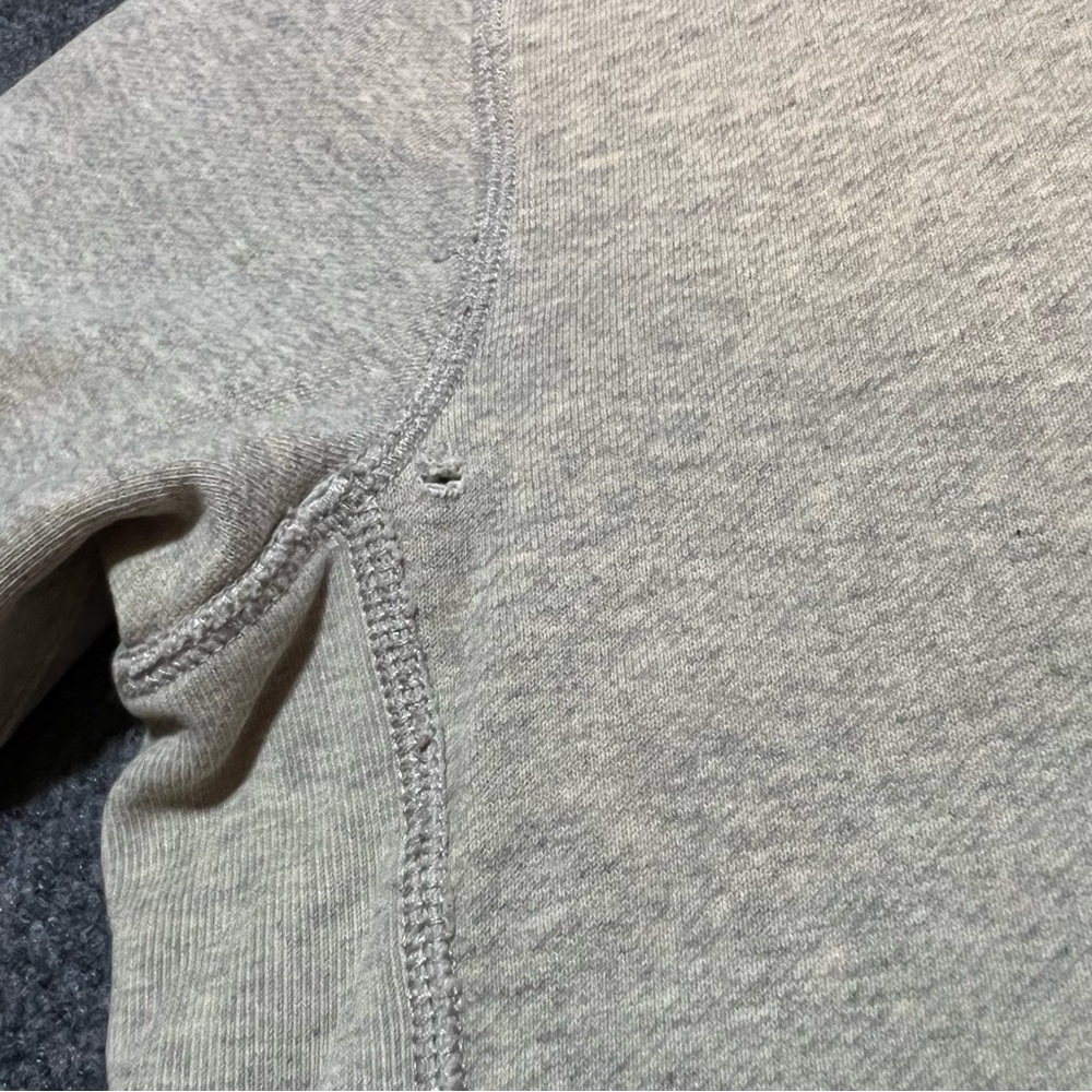Vintage 90s Polo Ralph Lauren Two Tone 1/4 Zip Hoodie - Picture 5 of 7